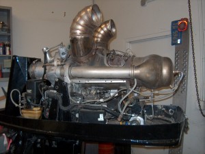 experimental marine jet engine